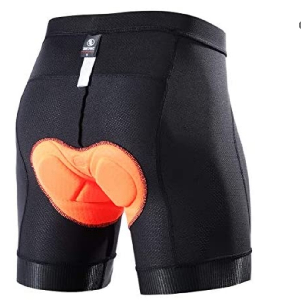 Cycling Souke Sports Men's Underwear, 4D Padded Bike Bicycle MTB Liner size L